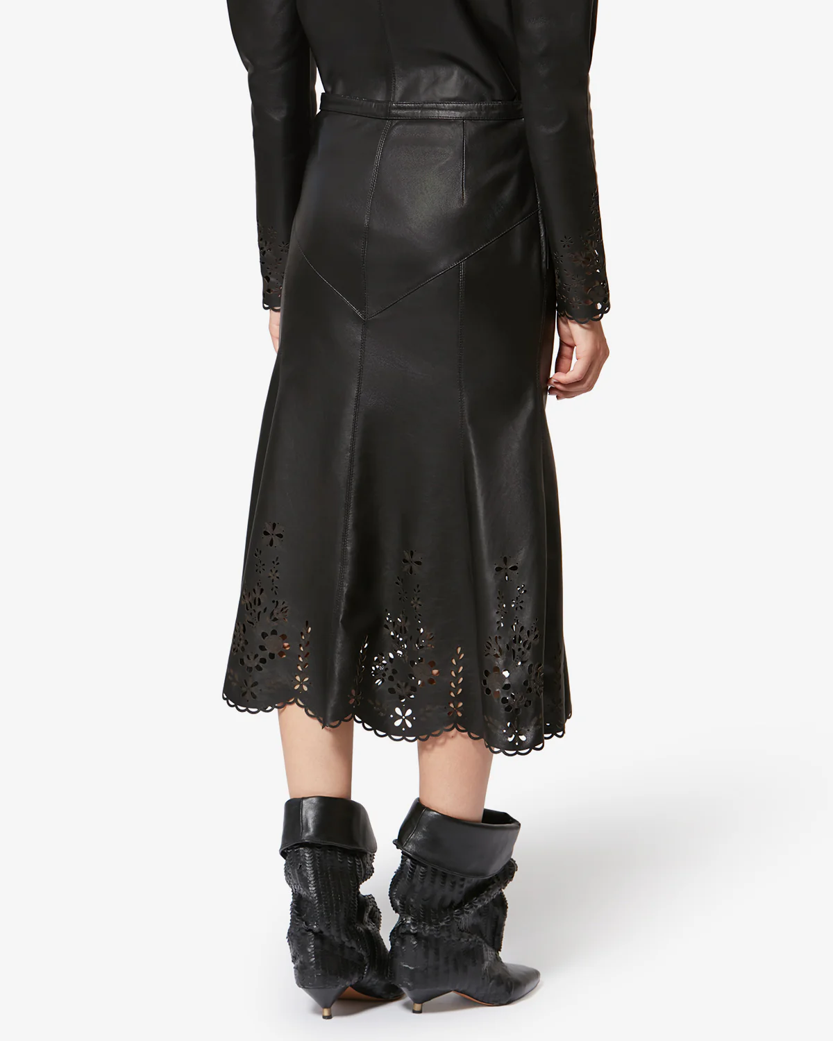 JUPE NISIA EN CUIR - Image 3