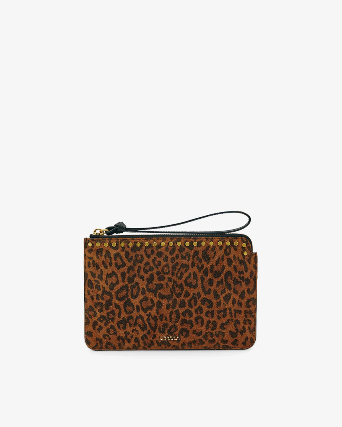 Pochette Oskan Suède Léopard - Image 3